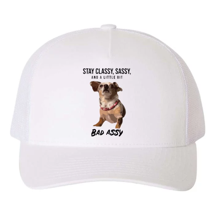 Stay Classy Yupoong Adult 5-Panel Trucker Hat