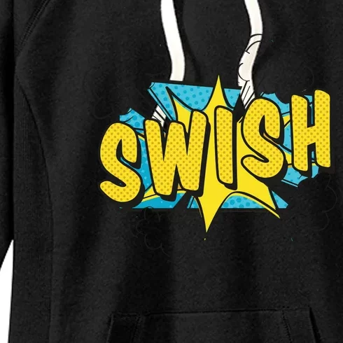 Swish Comic Women's Fleece Hoodie