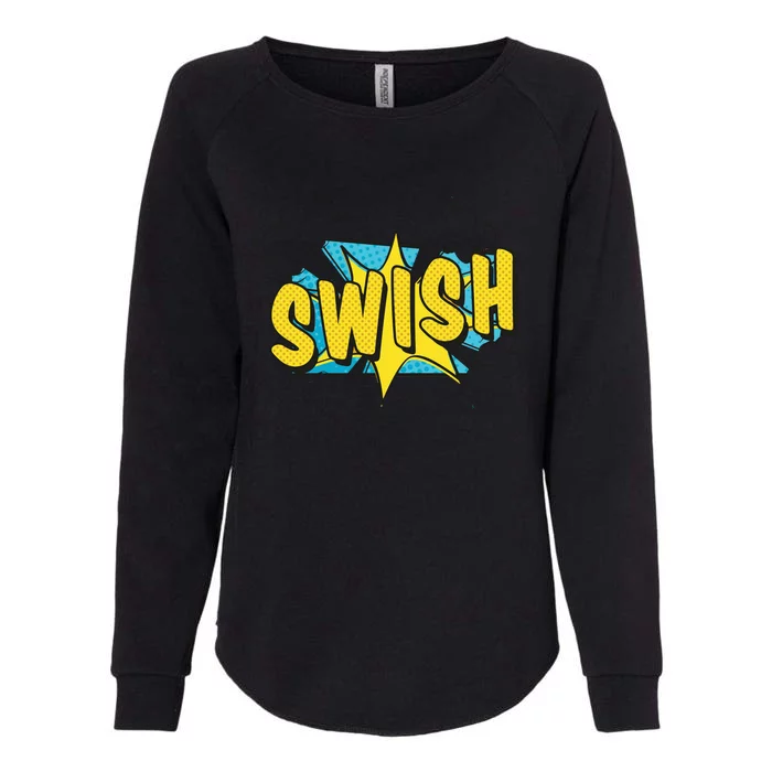 Swish Comic Womens California Wash Sweatshirt