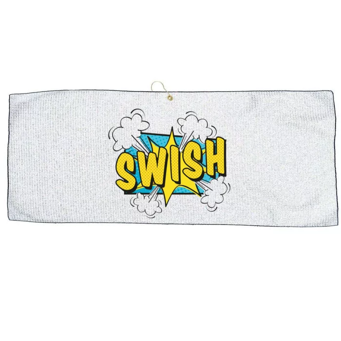 Swish Comic Large Microfiber Waffle Golf Towel