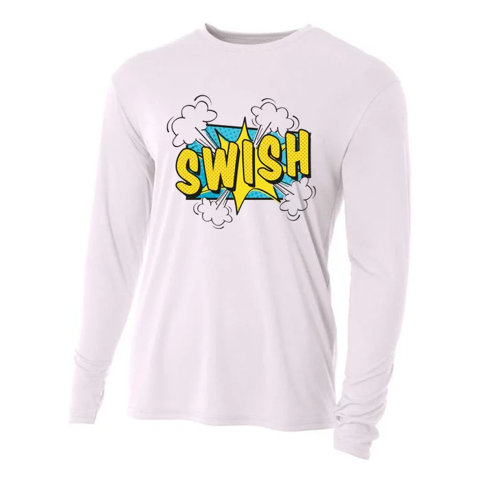 Swish Comic Cooling Performance Long Sleeve Crew