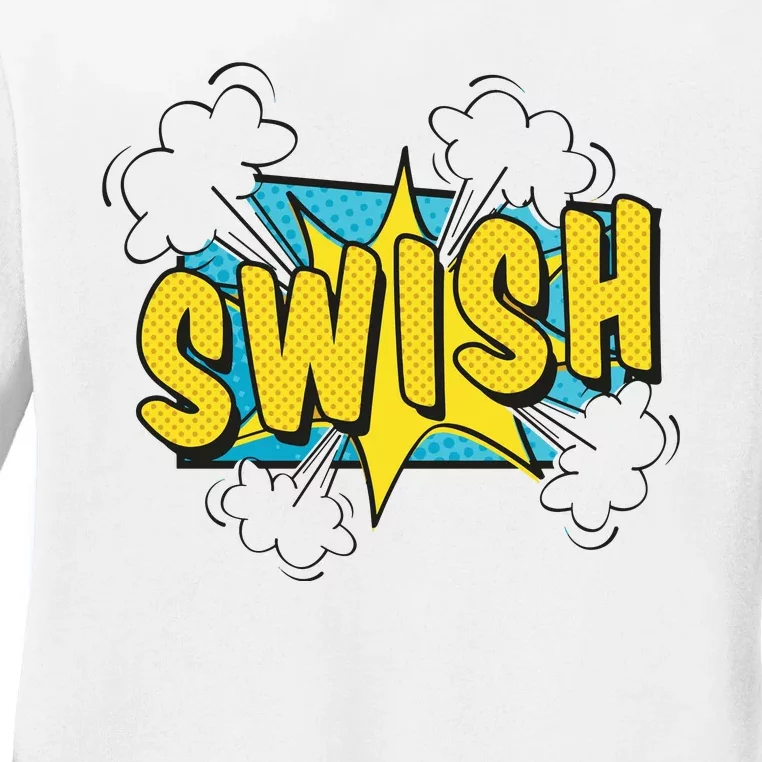 Swish Comic Ladies Long Sleeve Shirt