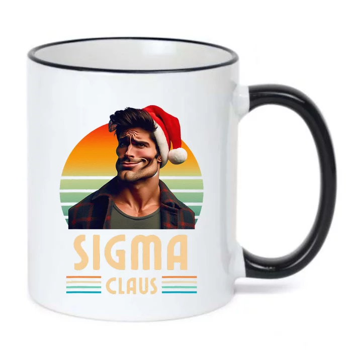 Sigma Claus Black Color Changing Mug