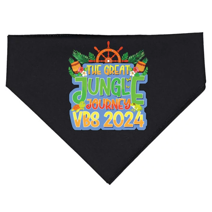 Summer Camp USA-Made Doggie Bandana