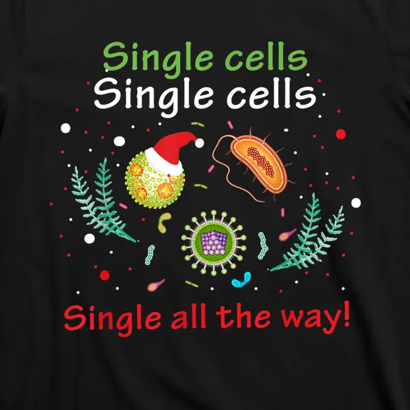 Single Cells Single Cells Science Biology Christmas T-Shirt