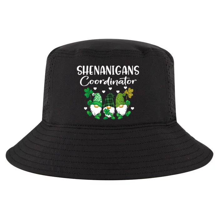 Shenanigans Coordinator St Patricks Day Gnomes Green Proud Cool Comfort Performance Bucket Hat