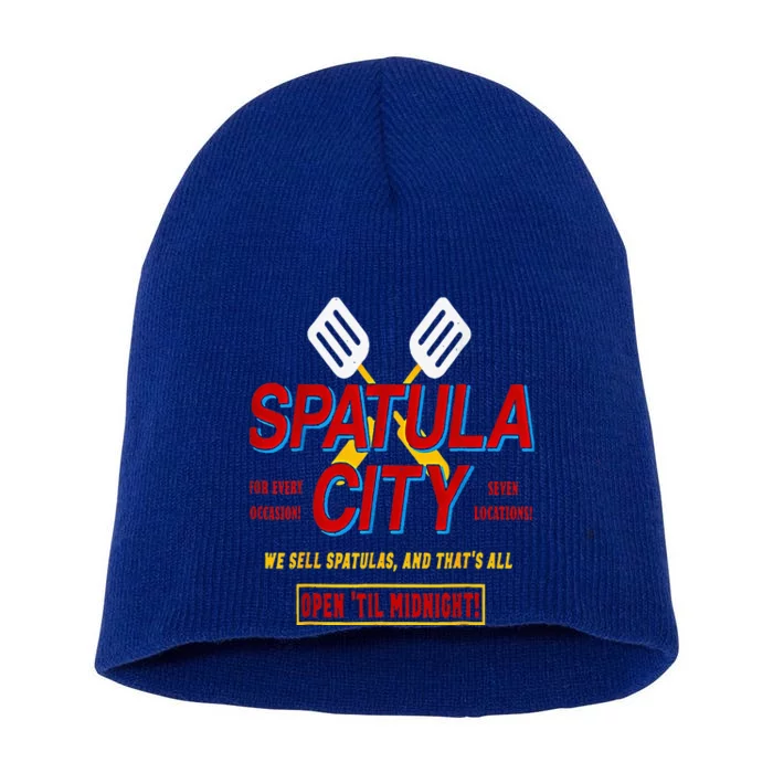 Spatula City Short Acrylic Beanie