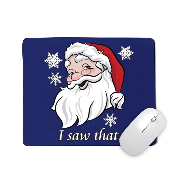 Santa Claus Saw That Mousepad