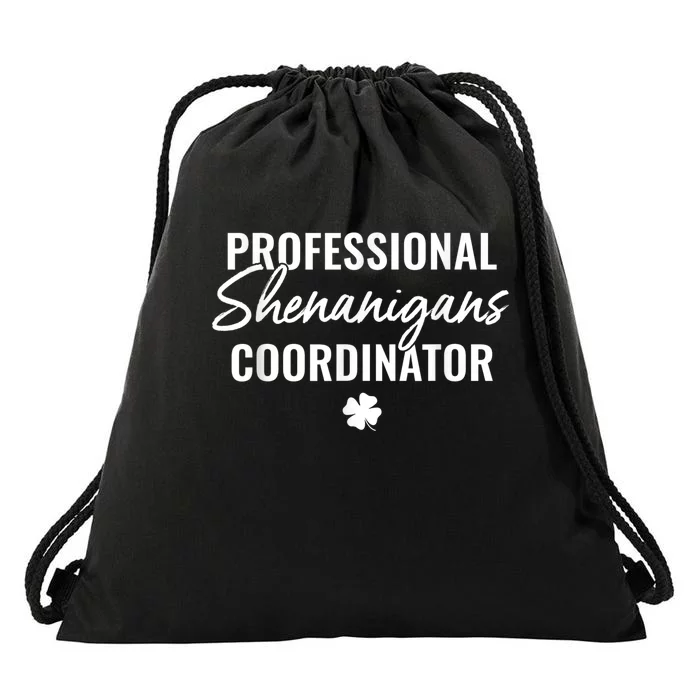 Shenanigans Coordinator Shirt Teacher St. Patricks Day Drawstring Bag