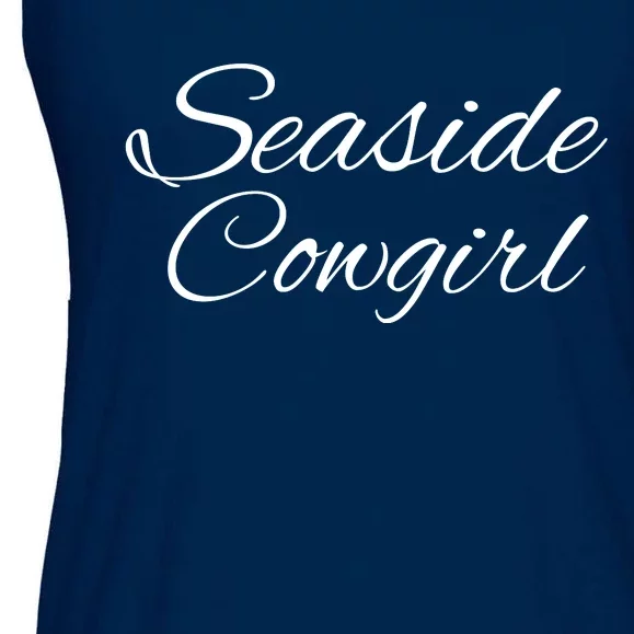 Seaside Cowgirl Ladies Essential Flowy Tank