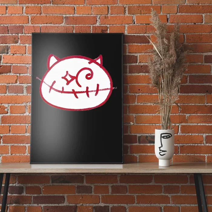 Smiling Cat Poster