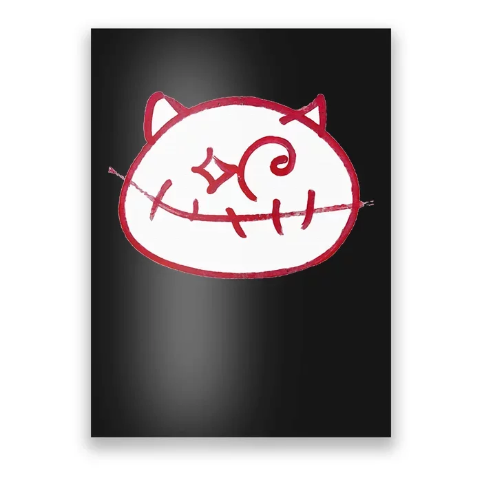 Smiling Cat Poster