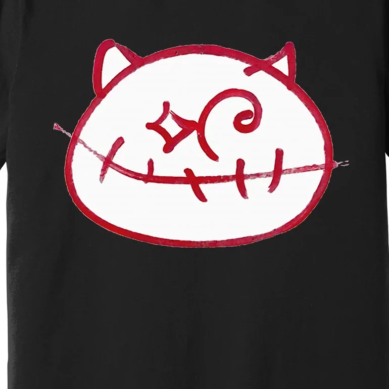 Smiling Cat Premium T-Shirt