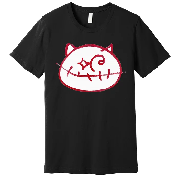 Smiling Cat Premium T-Shirt