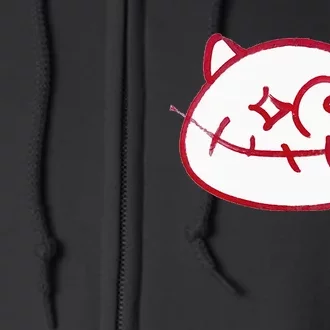 Smiling Cat Full Zip Hoodie