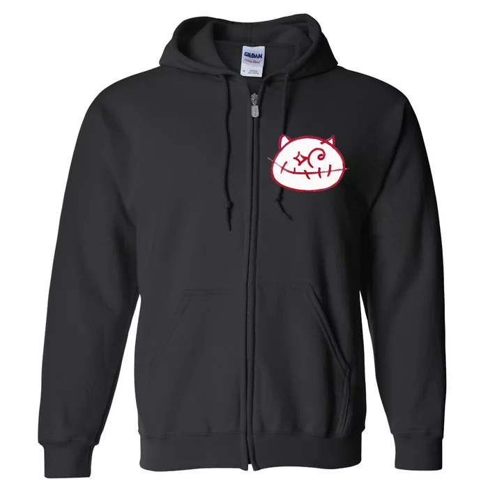 Smiling Cat Full Zip Hoodie