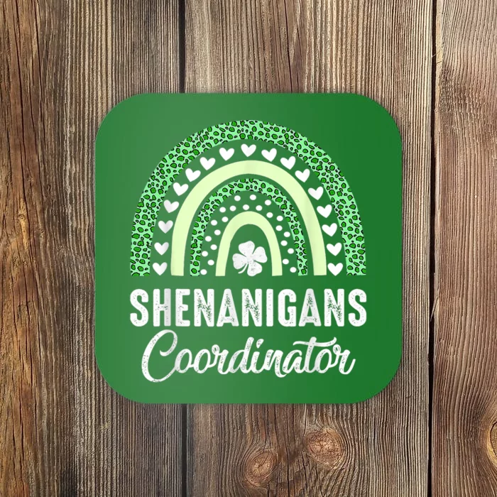 Shenanigans Coordinator St Patricks Day Outfit For Women Men Coaster