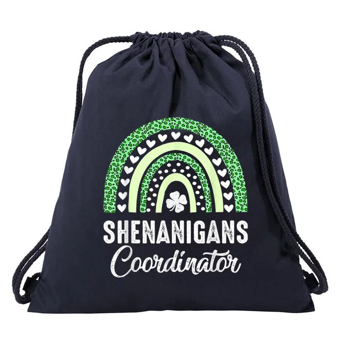 Shenanigans Coordinator St Patricks Day Outfit For Women Men Drawstring Bag