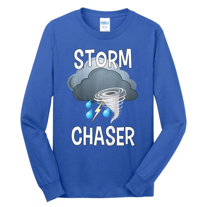 Storm Chaser Storm Hunter Tornado Tall Long Sleeve T-Shirt