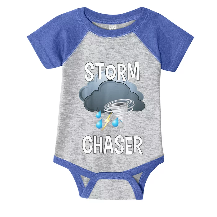 Storm Chaser Storm Hunter Tornado Infant Baby Jersey Bodysuit