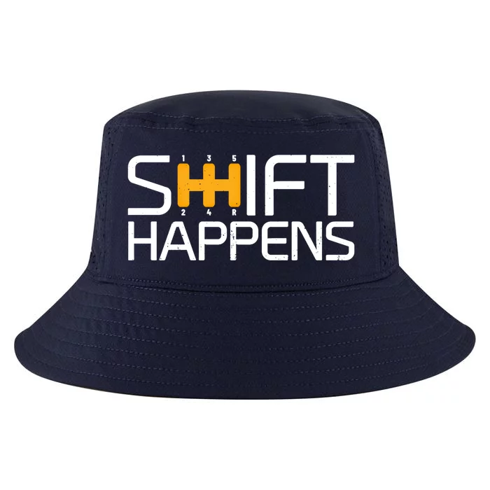 Sports Cars Street Racing Shift Happens Race Car Great Gift Cool Comfort Performance Bucket Hat