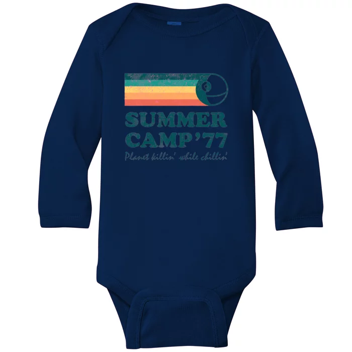 Summer Camp77 Baby Long Sleeve Bodysuit