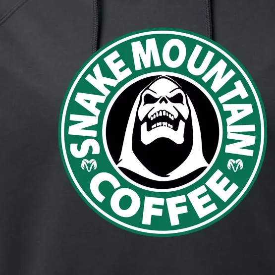 Skeletor Coffee Performance Fleece Hoodie