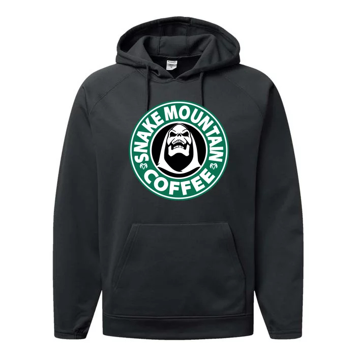 Skeletor Coffee Performance Fleece Hoodie