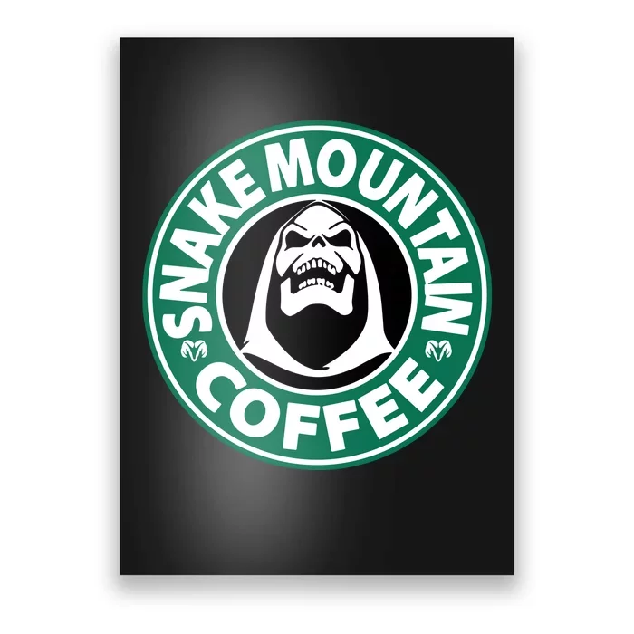 Skeletor Coffee Poster