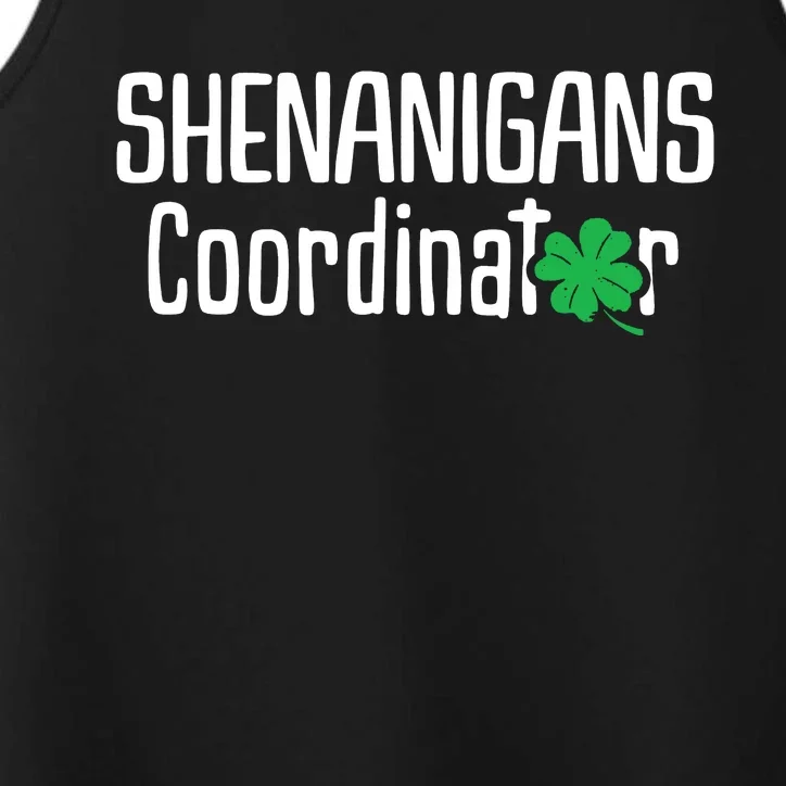 Shenanigans Coordinator St Patrick's Day Performance Tank