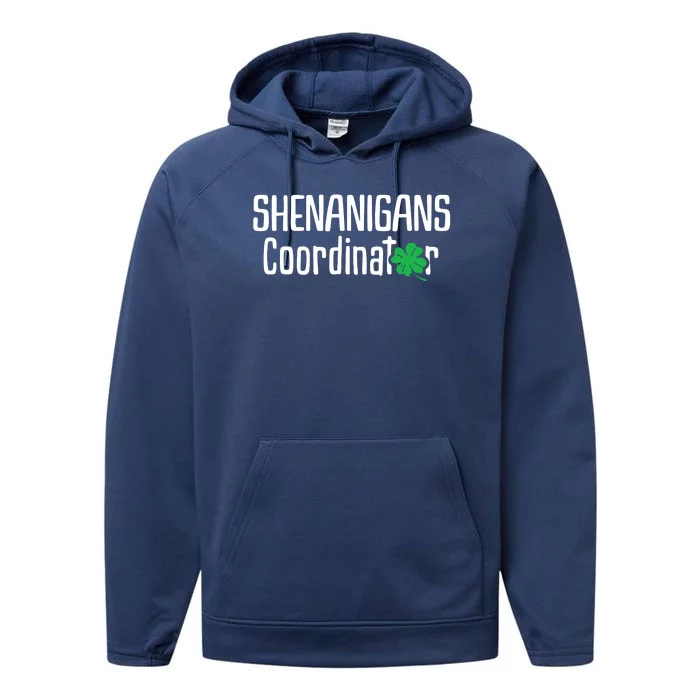 Shenanigans Coordinator St Patrick's Day Performance Fleece Hoodie