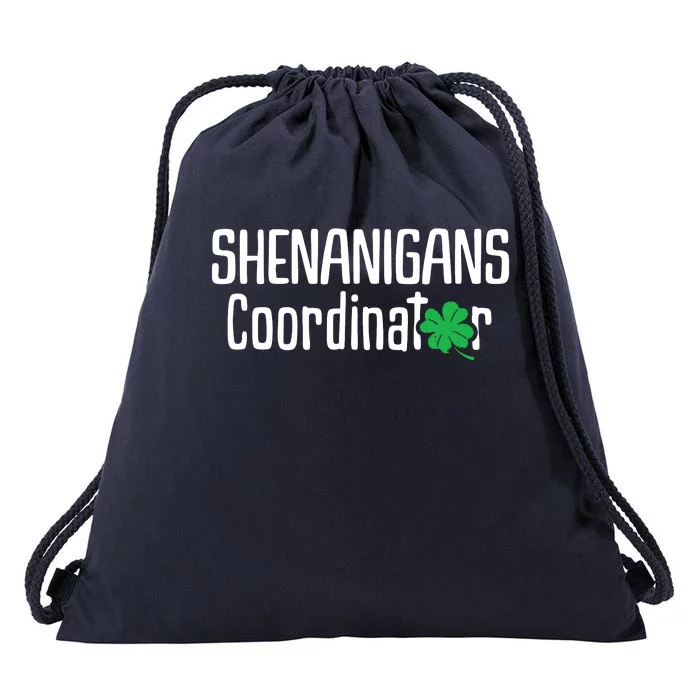 Shenanigans Coordinator St Patrick's Day Drawstring Bag