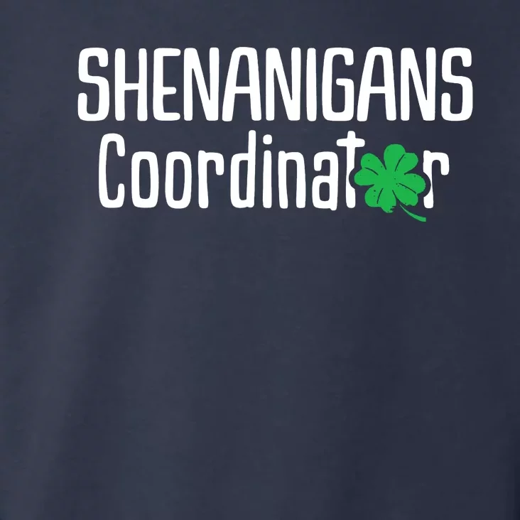 Shenanigans Coordinator St Patrick's Day Toddler Hoodie