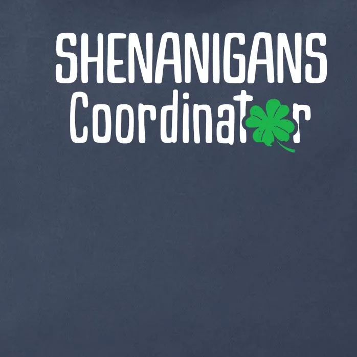 Shenanigans Coordinator St Patrick's Day Zip Tote Bag