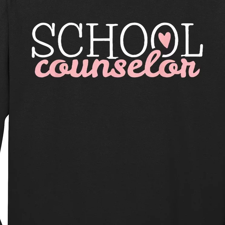 School Counselor Long Sleeve Shirt