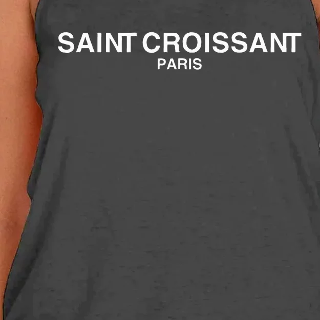 Saint Croissant Women's Knotted Racerback Tank