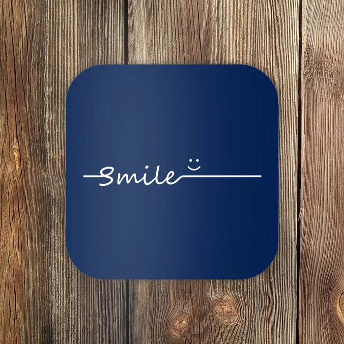 Smile Cute Smiley Face Gift Coaster