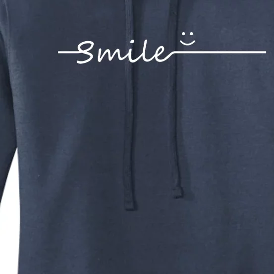 Smile Cute Smiley Face Gift Women's Pullover Hoodie