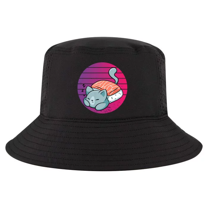 Sashimi Cat Cool Comfort Performance Bucket Hat