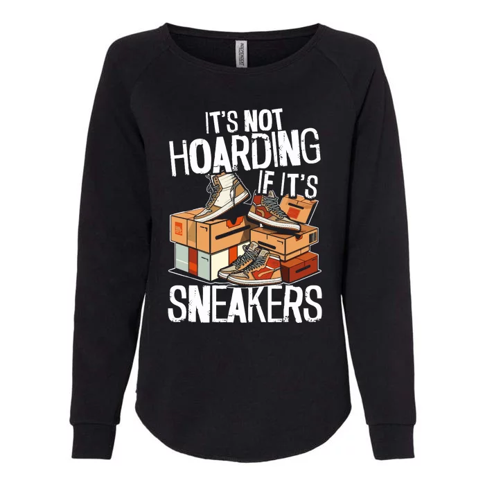 Shoe Collector Sneakerhead Shoe Lover I Love Sneakers Womens California Wash Sweatshirt