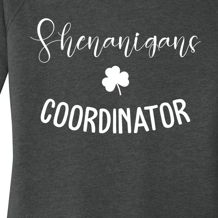 Shenanigans Coordinator Women's Perfect Tri Tunic Long Sleeve Shirt