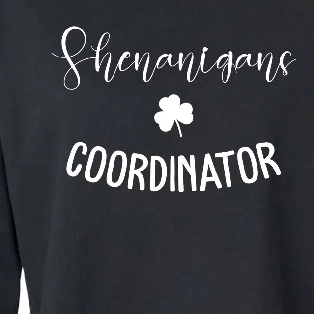 Shenanigans Coordinator Cropped Pullover Crew