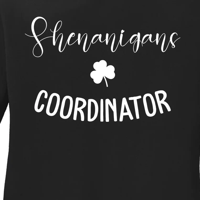 Shenanigans Coordinator Ladies Long Sleeve Shirt