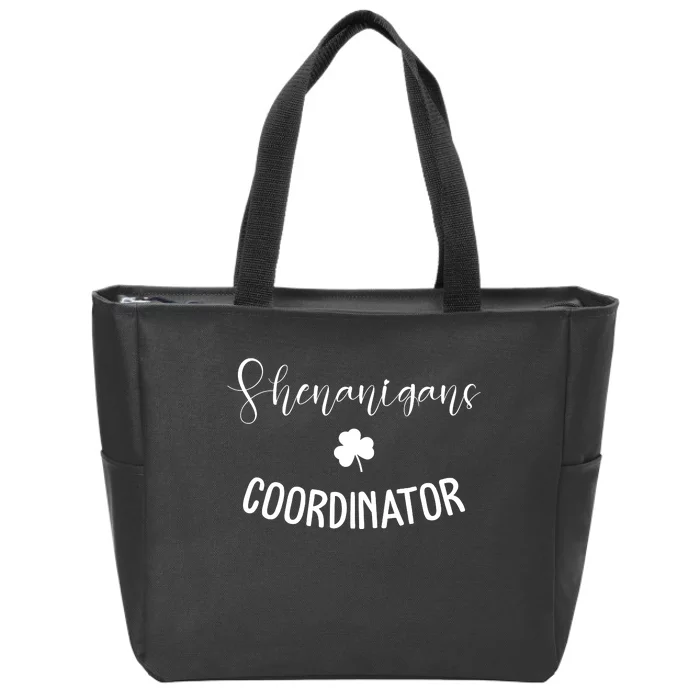 Shenanigans Coordinator Zip Tote Bag