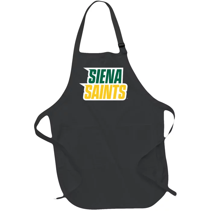 Siena College Saints Full-Length Apron With Pocket