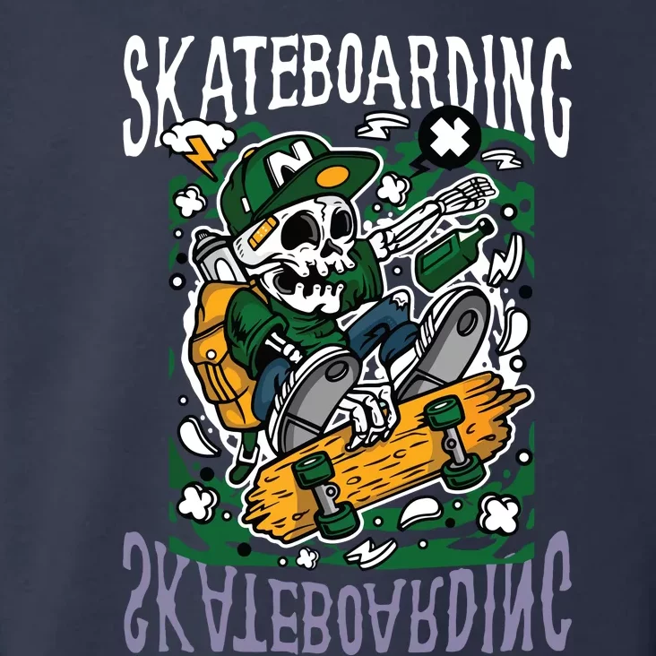 Santa Cruz Skateboarding Skull Skateboard Street Wear Toddler Hoodie