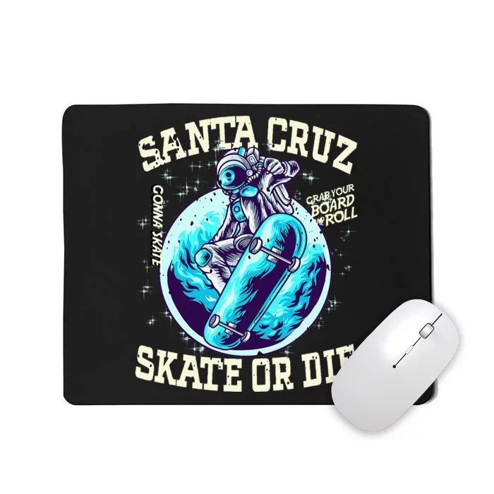 Santa Cruz Skateboard Retro Vintage Street Wear Astronaut Mousepad