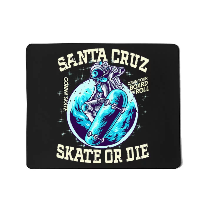 Santa Cruz Skateboard Retro Vintage Street Wear Astronaut Mousepad