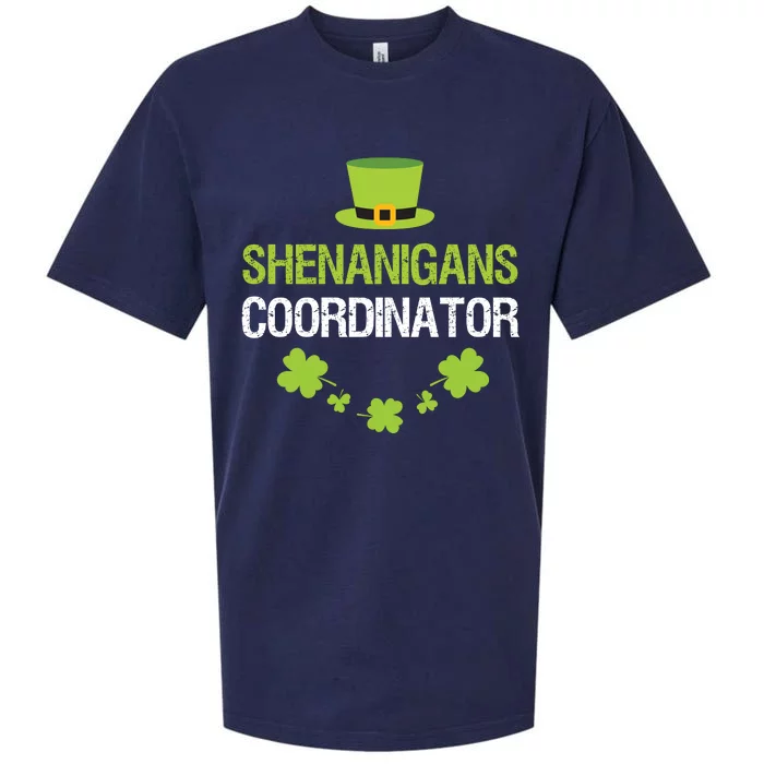 Shenanigans Coordinator | Saint Irish Pats St. Patrick's Day Sueded Cloud Jersey T-Shirt