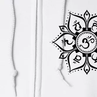 Seven Chakras Full Zip Hoodie